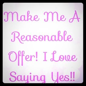 MAKE ME A FAIR OFFER!!!😀😀😀😀